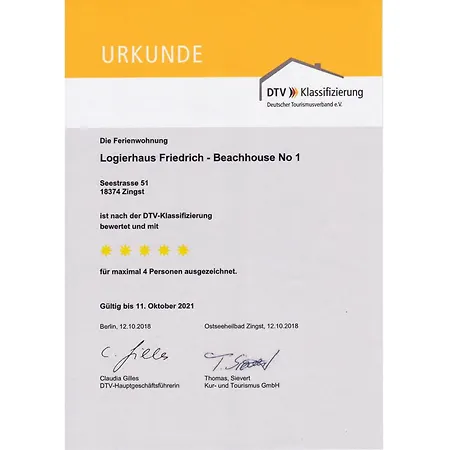 Logierhaus Friedrich We 01 - 